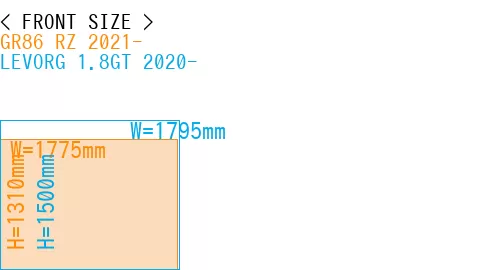 #GR86 RZ 2021- + LEVORG 1.8GT 2020-